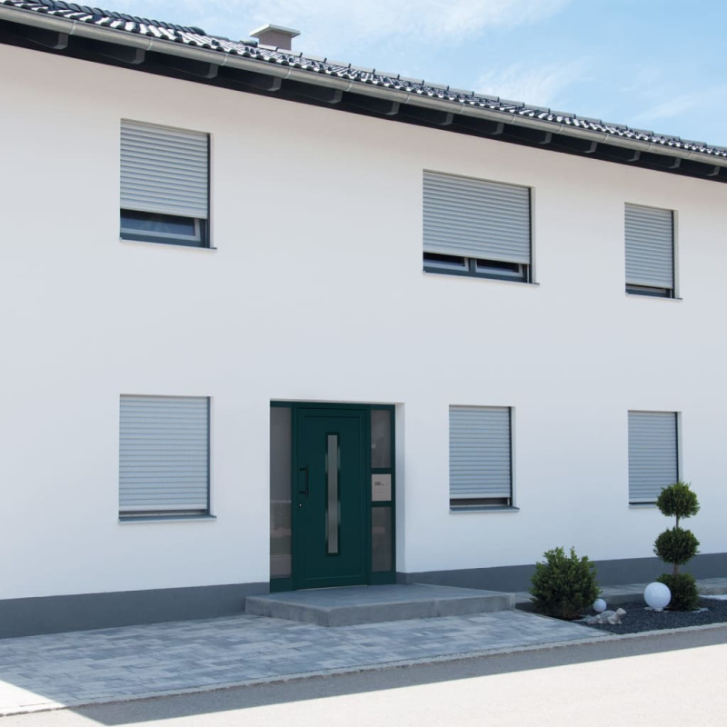 Vchodové Dveře Antracitové Pvc Antracitová - Levý / 108 x 208 cm