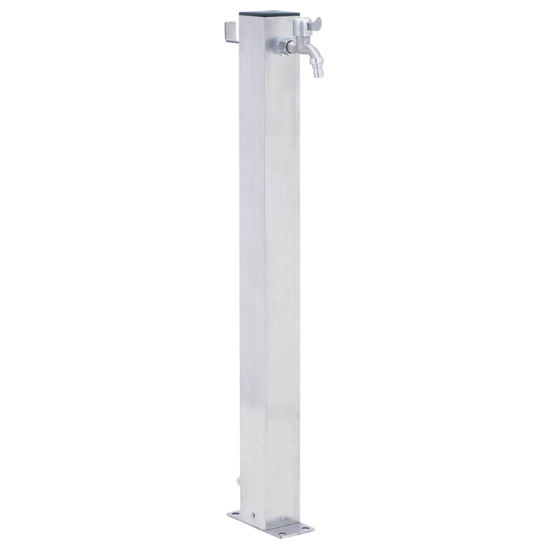 Zahradní Sloupek Na Vodu Nerezová Ocel - Kruh / 80 cm