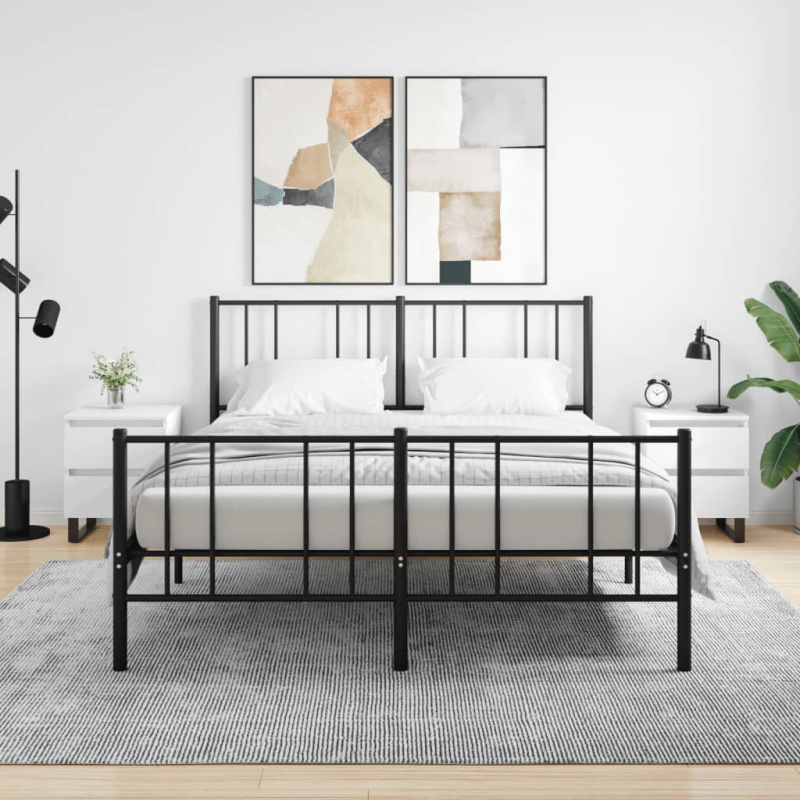 Noční Stolky 2 Ks Bílé 40 X 35 X 50 Cm Kompozitní Dřevo - Hnědý dub