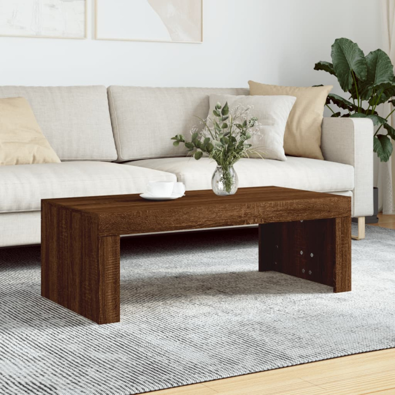 Konferenční Stolek 102X50X36 Cm Kompozitní Dřevo - Betonová šedá