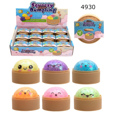 Knedlíčky bao mačkací třpytivé 5 cm