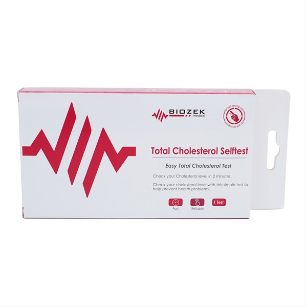 1x Biozek Medical Rychlý test na Cholesterol z krve
