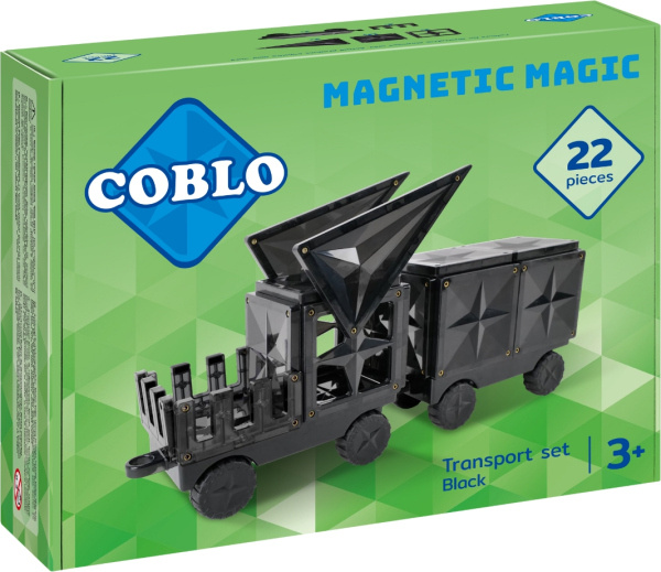 COBLO - Transport set černý 22 dílů Coblo