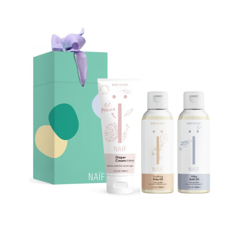 Naif Baby & Kids Newborn Essentials Set dárková sada pro děti od narození