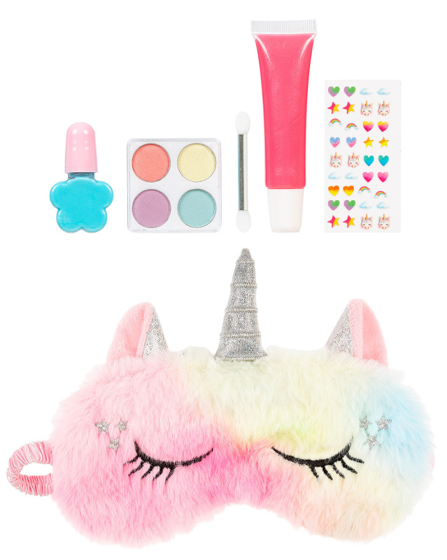 dětská make-up sada s maskou na spaní jednorožec Souza
