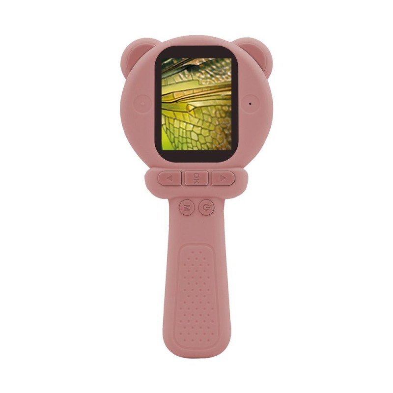 ZAZU Dětský digitální mikroskop - růžový