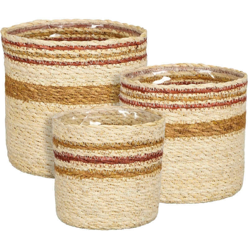 Mica Decorations Košík na květiny Jameson, pr. 16 x 16 cm