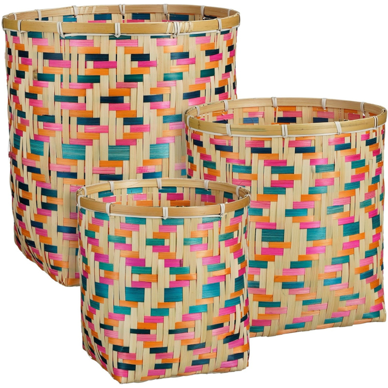 Mica Decorations Košík na květiny Rosa, pr. 22 x 22 cm