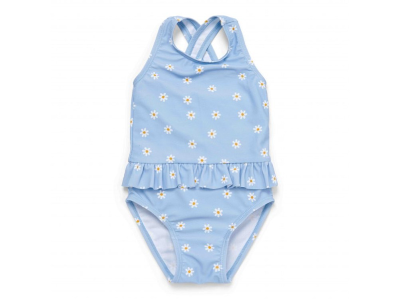 Little Dutch Plavky bez rukávů Daisies Blue vel. 86/92