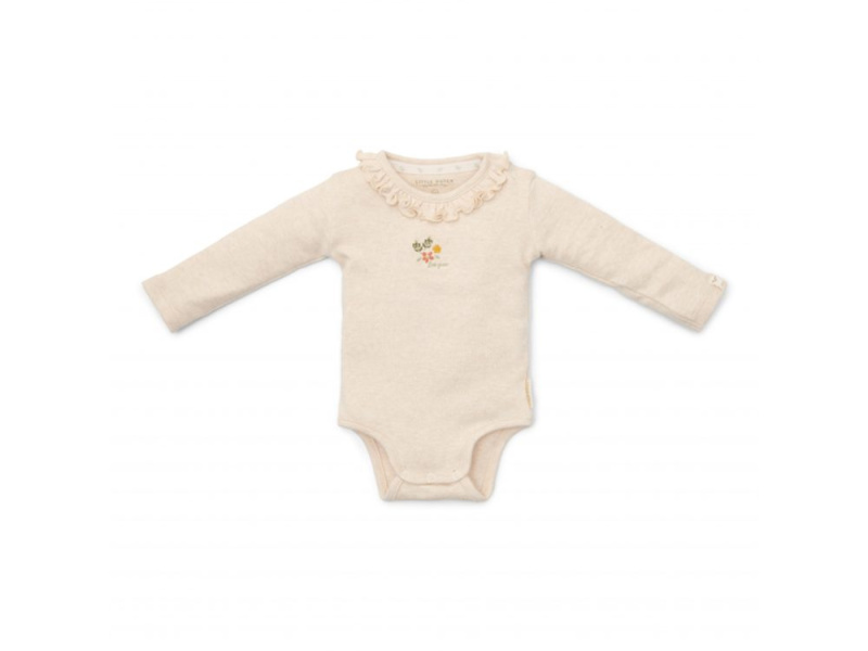 Little Dutch Body dlouhý rukáv Sand Melee vel. 56