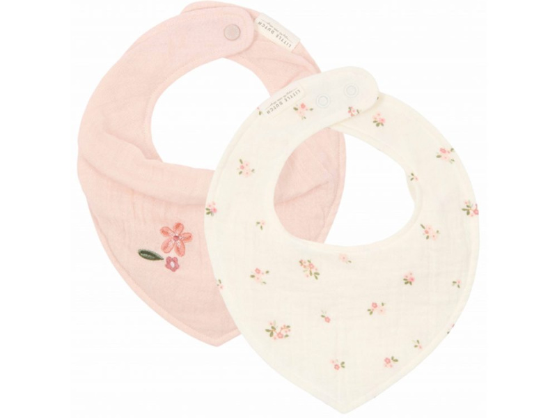 Little Dutch Bryndáček bandana Fairy Blossom & Blossom 2 ks