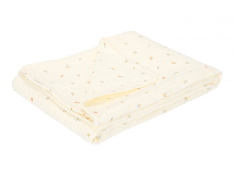 Little Dutch Přikrývka mušelínová 4-vrstvá 100x70 cm Forest Treasures