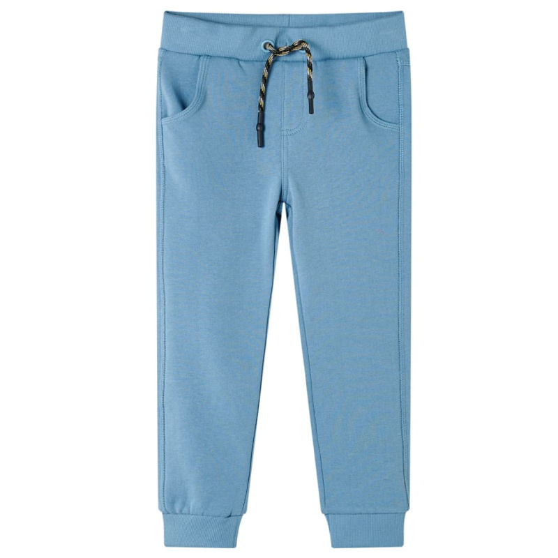 Dětské Tepláky Středně Modré 128 - Khaki / 140 (9-10 let)