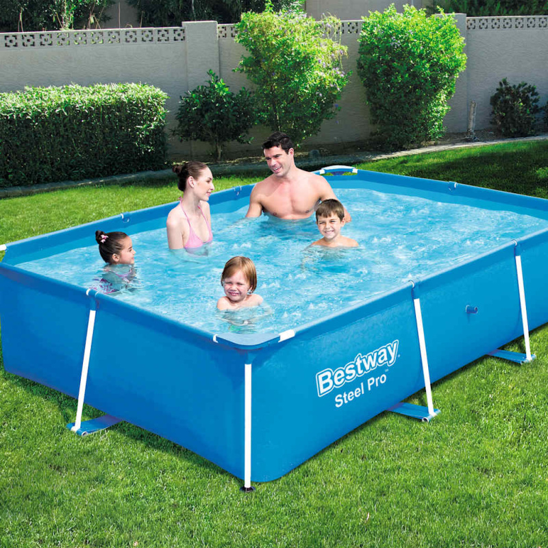 Bestway Bazén Steel Pro S Ocelovým Rámem 259 X 170 X 61 Cm 56403