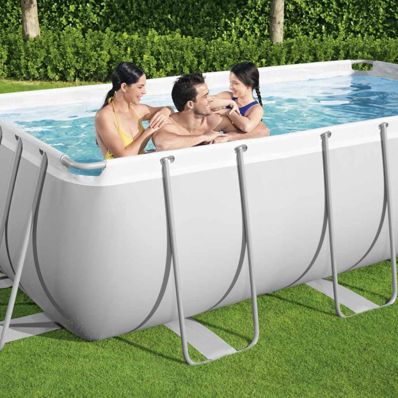 Bestway Bazén Power Steel S Příslušenstvím Obdélníkový 404X201X100 Cm