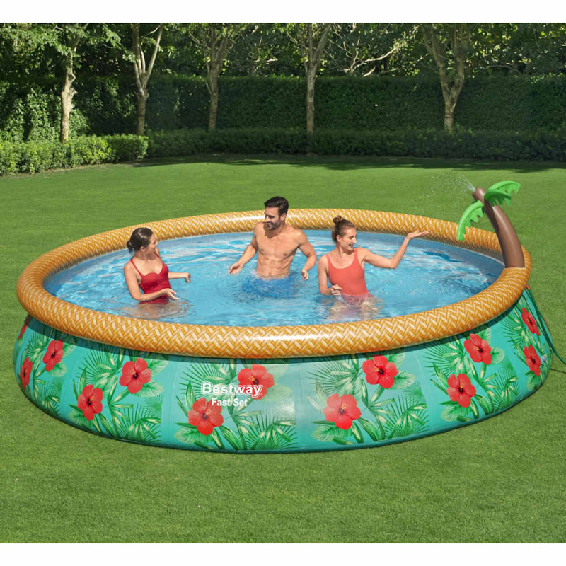 Bestway Nafukovací Bazén Fast Set Paradise Palms 457 X 84 Cm