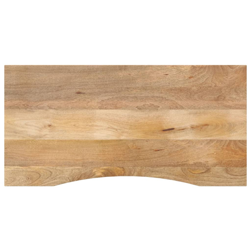 Stolní Deska S Výřezem 120X50X2,5 Cm Masivní Hrubý Mangovník Dub Sonoma
