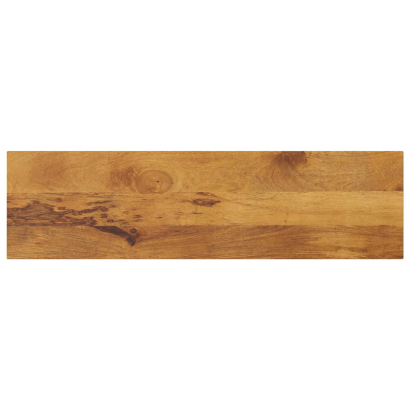 Stolní Deska 110 X 30 X 3,8 Cm Obdélníková Mangovníkové Dřevo Mangovníkové Dřevo (Dubová Povrchová Úprava) - 25 mm / 60 x 20 cm