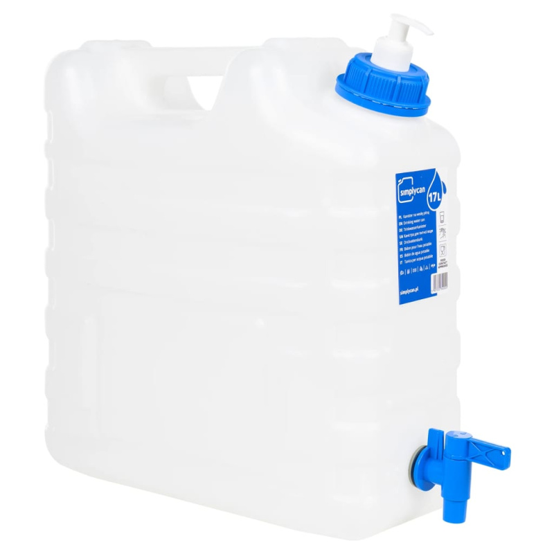 Zásobník Na Vodu S Kohoutkem A Dávkovačem Mýdla Plast - 15 l / bez mýdla