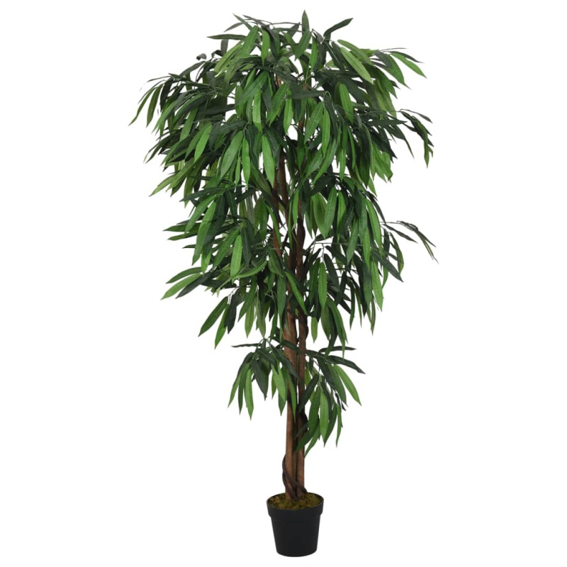 Umělý Mangovník 300 Listů Zelený - 150 cm