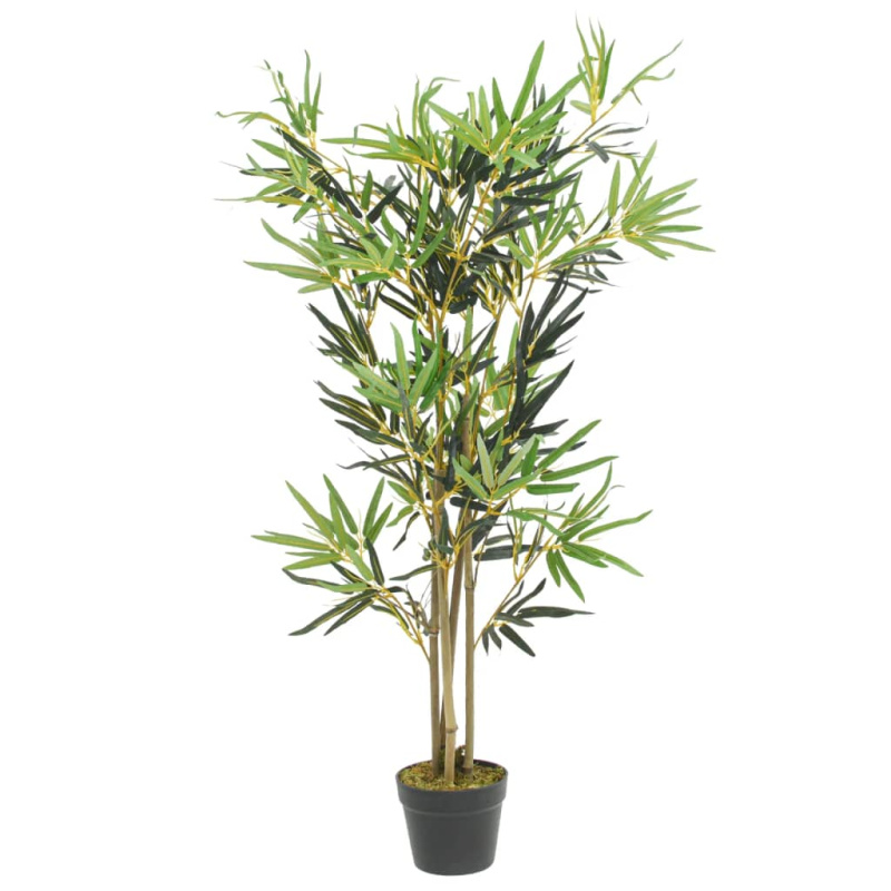 Umělý Bambus 552 Listů 120 Cm Zelený - Ø 16 x 150 cm