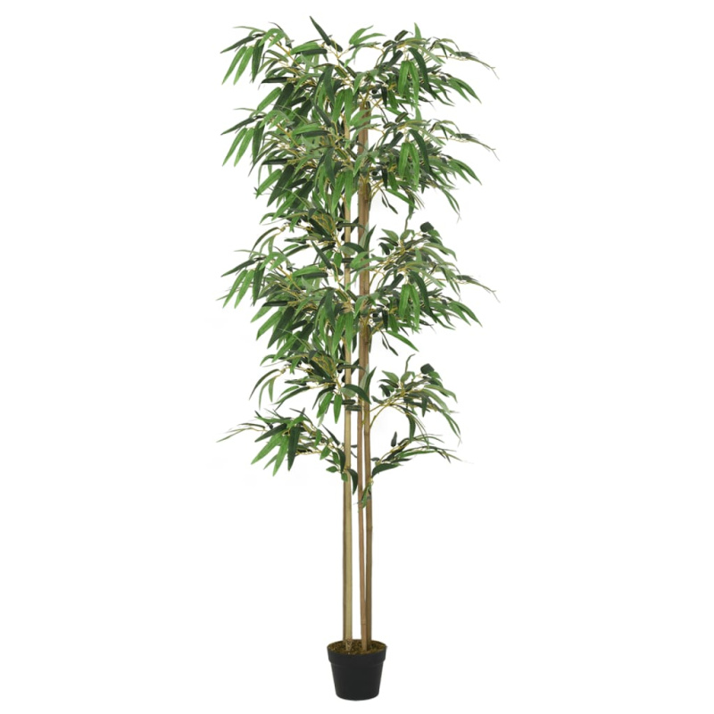 Umělý Bambus 1 216 Listů 180 Cm Zelený - 20 x 200 cm