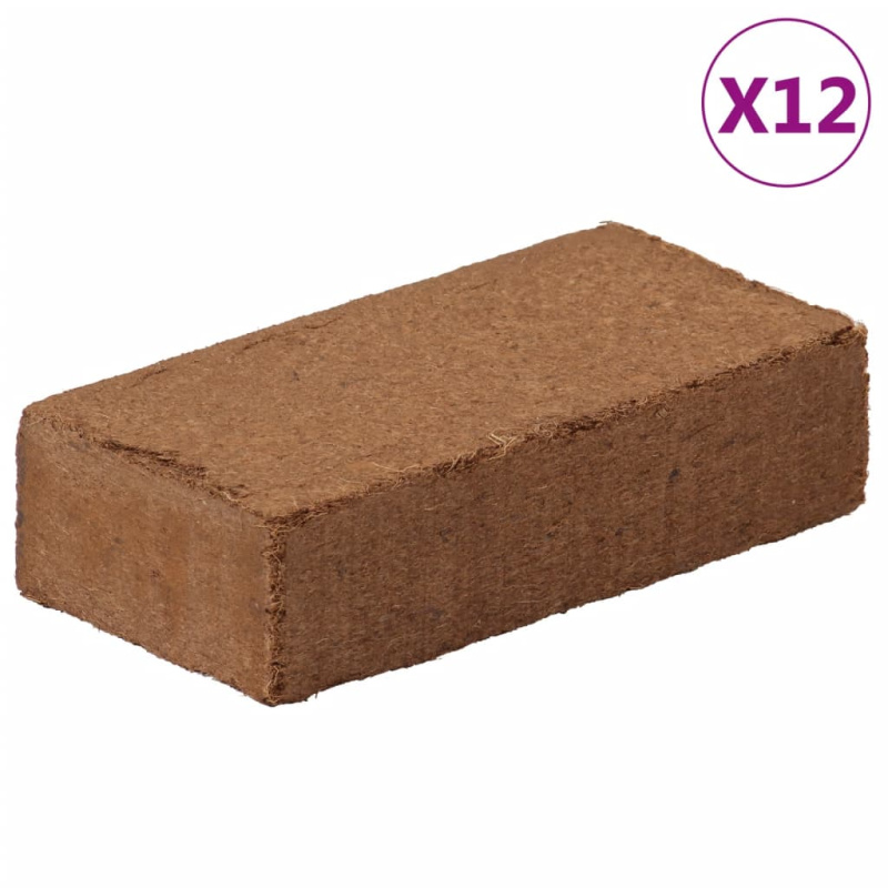 Kokosové Brikety 12 Ks 650 G Každá 7,8 Kg Celkem - 24