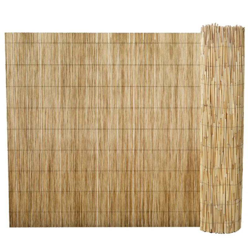 Zahradní Rákosový Plot 100 X 1 000 Cm - 500 x 90 cm