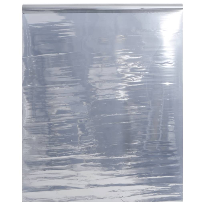 Solární Fólie Statická Reflexní Efekt Stříbrná Pvc - 1 / 90 x 500 cm