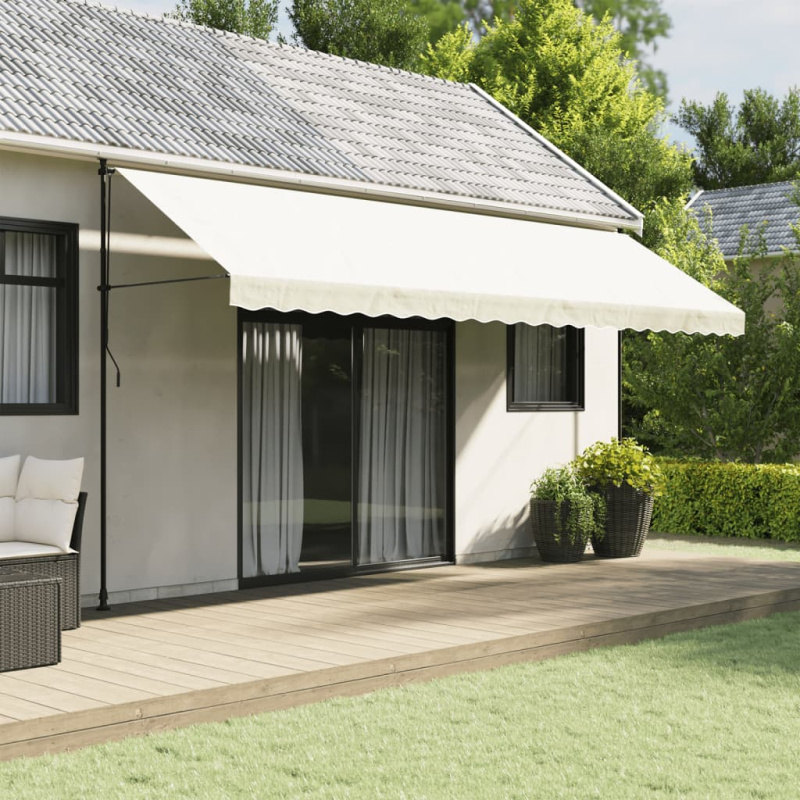 Náhradní Volán K Markýze Krémové Pruhy 5 M