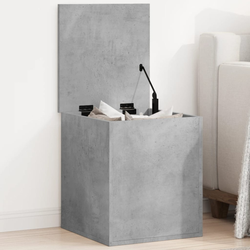 Úložný regál betonově šedý 102 x 35 x 35 cm kompozitní dřevo