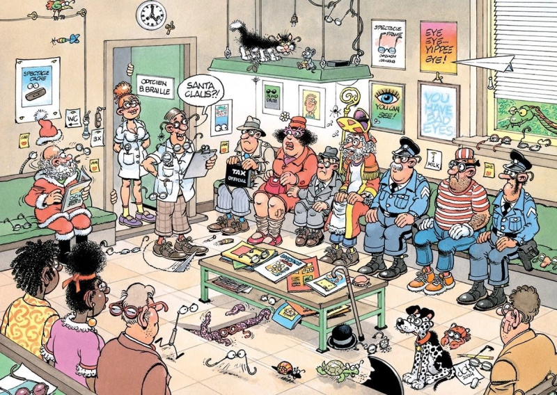 JUMBO Puzzle Jana van Haasterena: Podívej se na to z druhé strany - 500 dílků