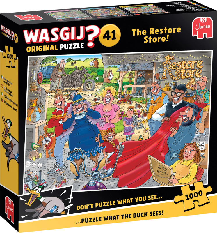 Puzzle WASGIJ 41: Obnova obchodu 1000 dílků