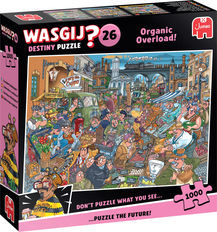 Puzzle WASGIJ Destiny 26 Organické přetížení 1000 dílků