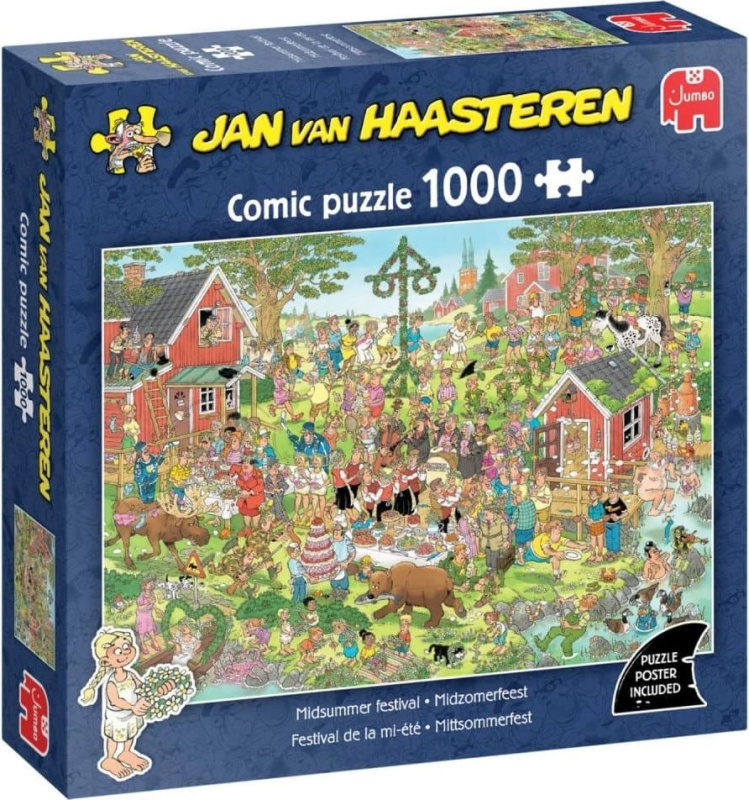 Puzzle Letní festival od Jana van Haasterena