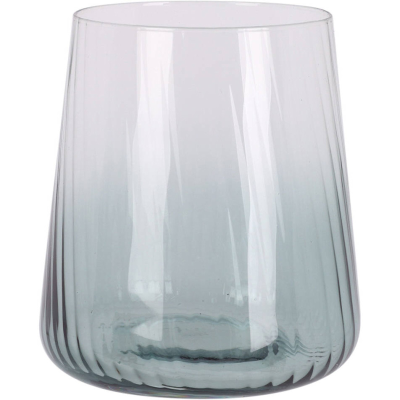 EH Excellent Houseware Sklenice s ombre efektem, 380 ml zelená
