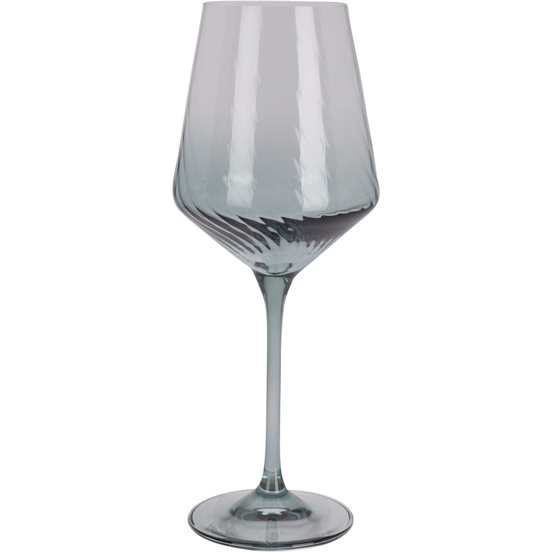 EH Excellent Houseware Sklenice na víno s ombre efektem, 485 ml zelená