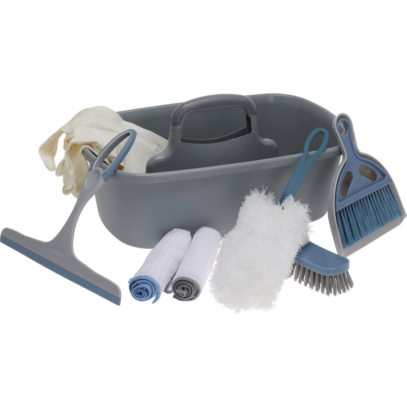 Ultra Clean Úklidová sada, 8 kusů šedá