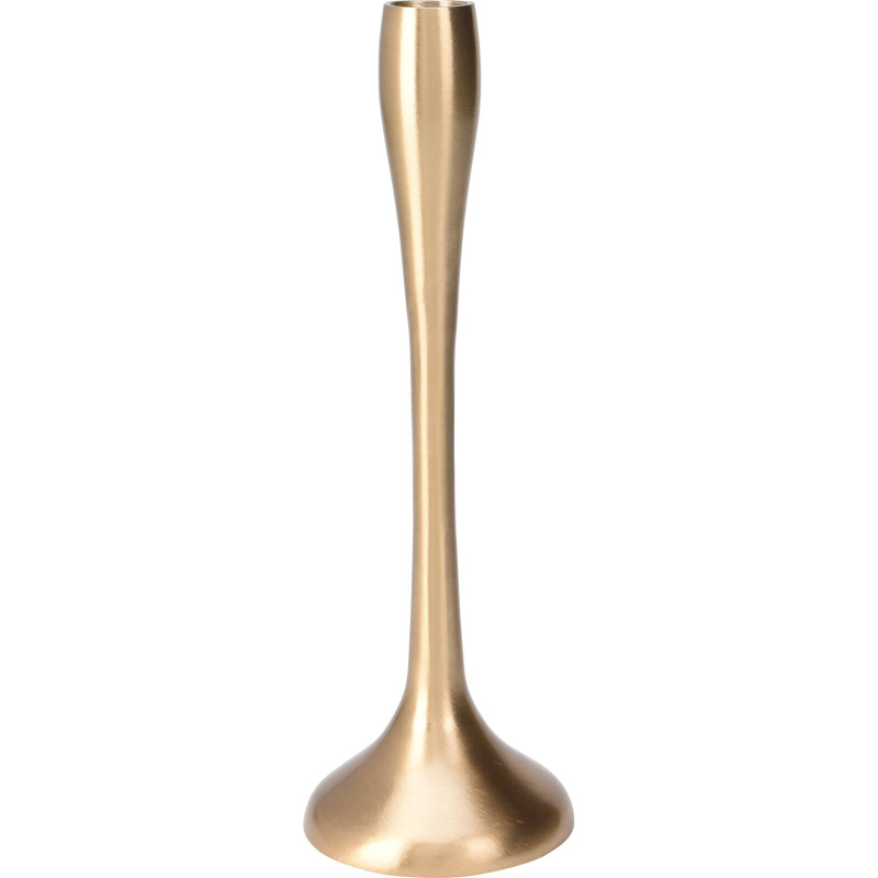 Home Styling Collection Zlatý svícen na jednu svíčku, 8,5 x 25,5 cm zlatý