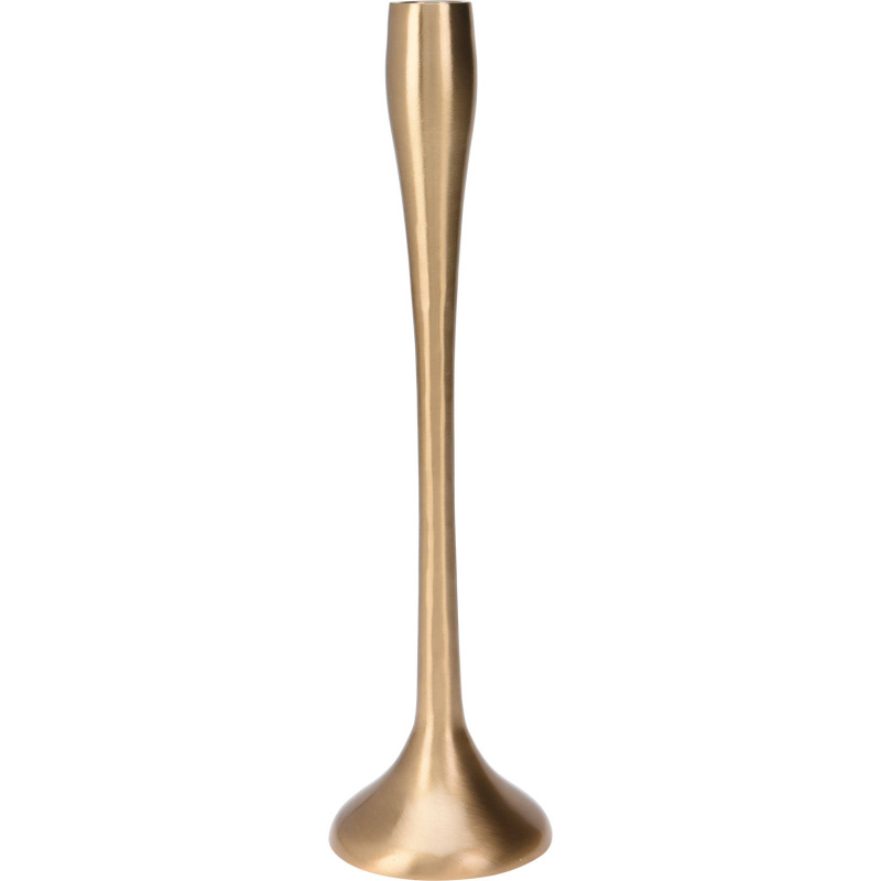 Home Styling Collection Zlatý svícen na jednu svíčku, 8,5 x 31 cm zlatý