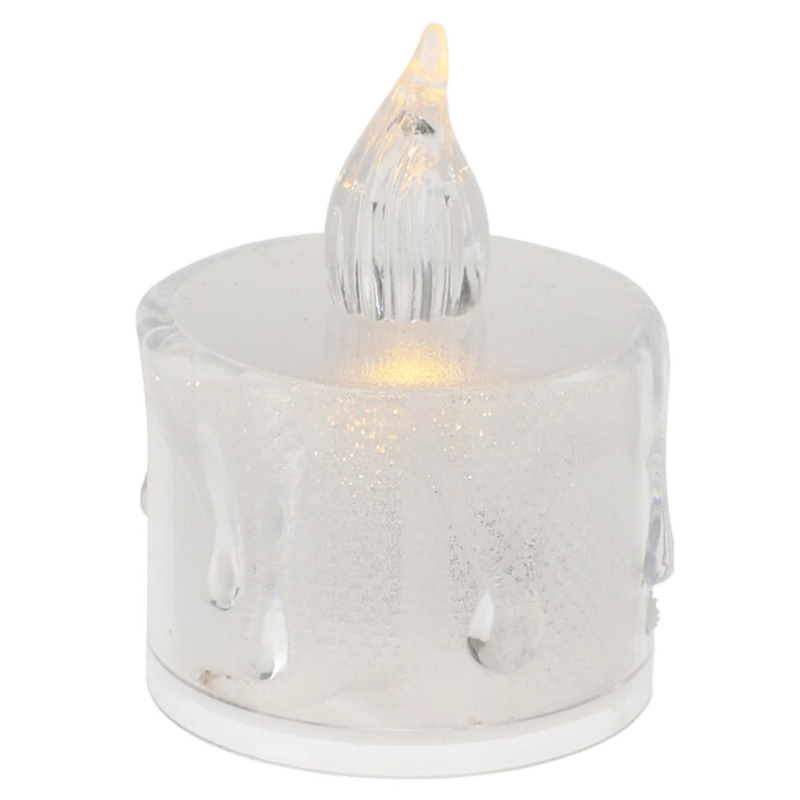 Koopman LED Čajové svíčky, plápolající, s časovačem, sada 24 ks