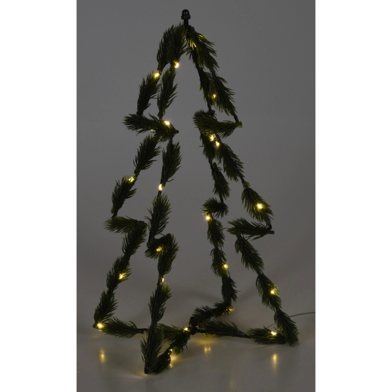 Dekorativní stromek s LED osvětlením s časovačem, 30 diod, 25 x 25 x 40 cm