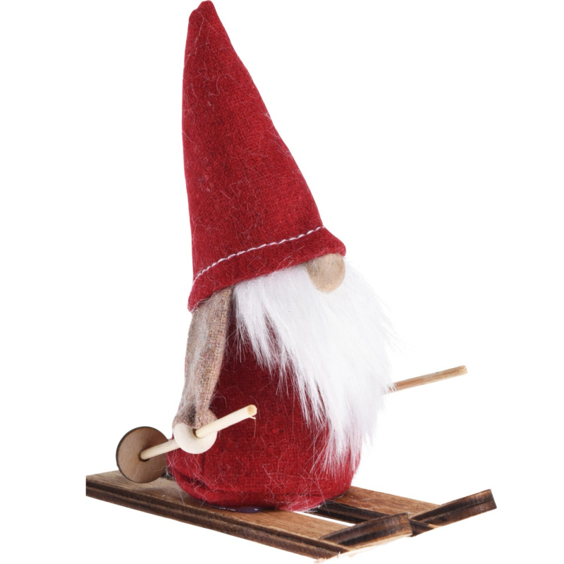 Dekorativní vánoční skřítek, různé druhy, 12 x 60 x 13,5 cm