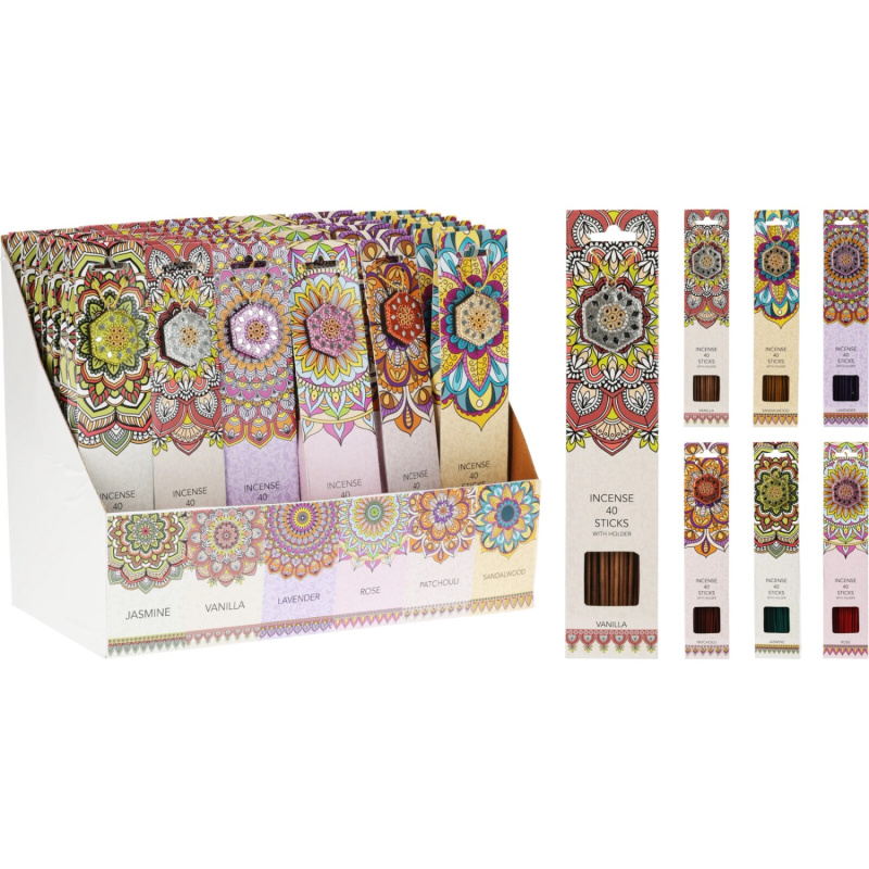 Koopman Vonné tyčinky různé druhy 40 ks