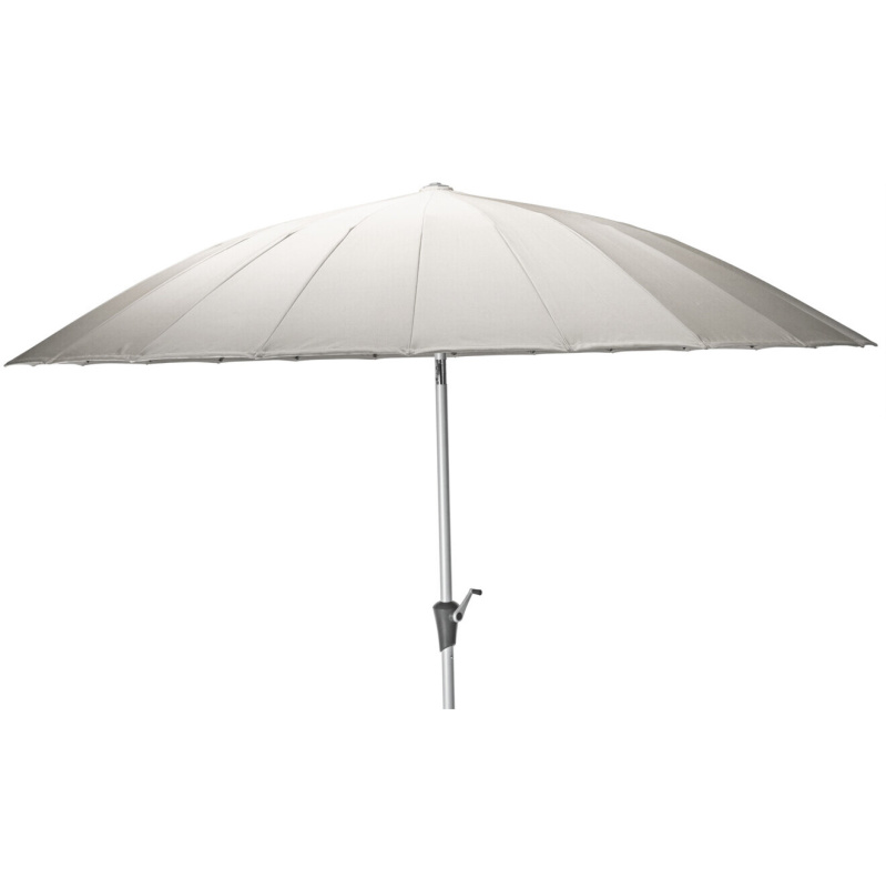 ProGarden Velký zahradní slunečník, Ø 270 cm, béžový béžová