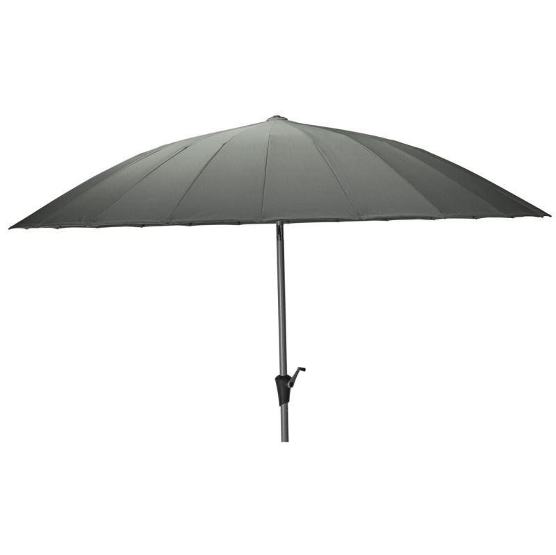 ProGarden Velký zahradní slunečník, Ø 270 cm, zelený zelený