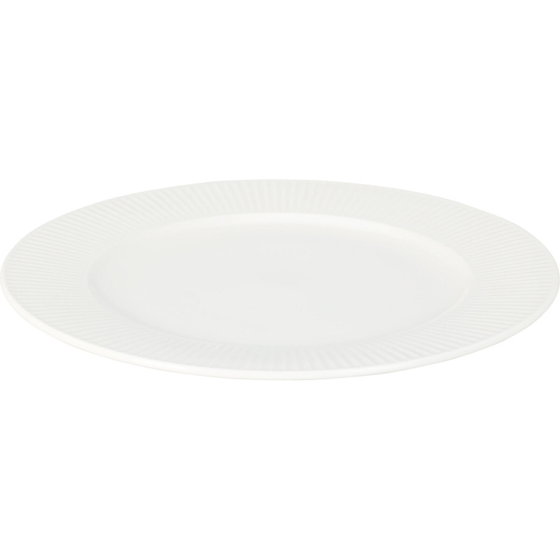 Siaki Porcelánový talíř New Bone, Ø 27 cm bílý
