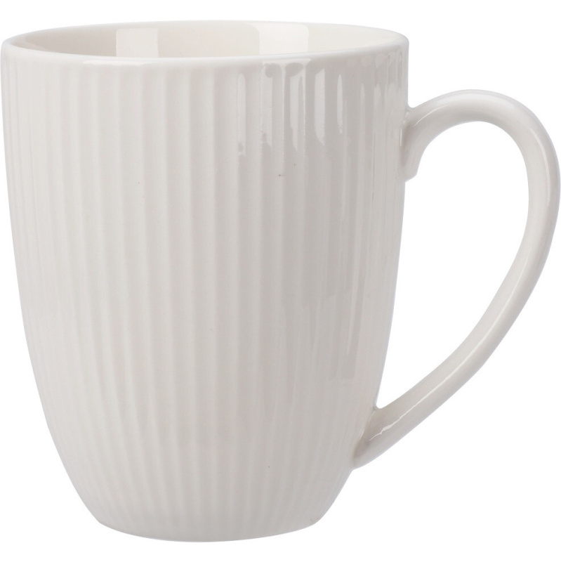 Siaki Porcelánový hrnek New Bone, 370 ml bílý