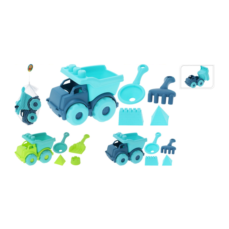 Pětidílná sada plážových hraček pro děti