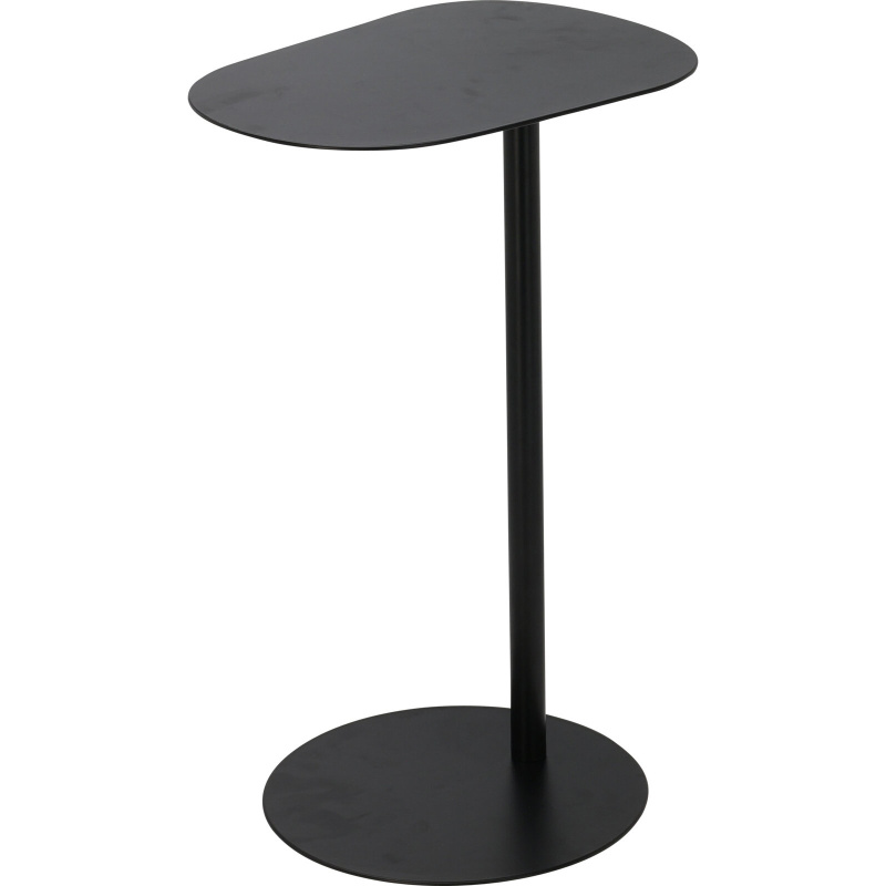 Home Styling Collection Kovový odkádací boční stolek, 35 x 25 x 53 cm, černý černá